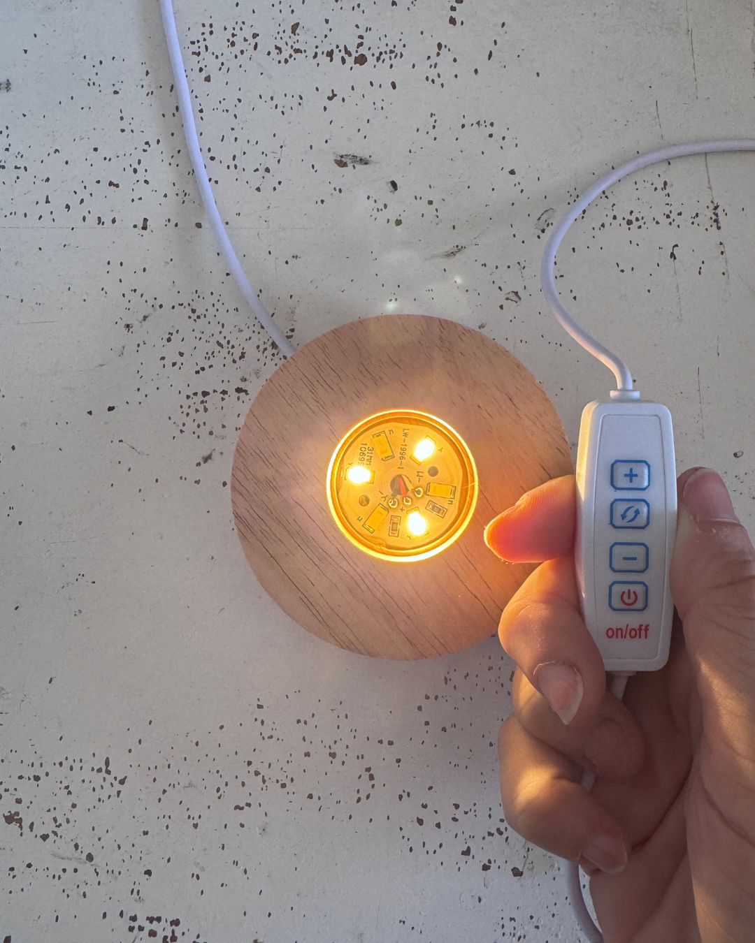 Base LED della lampada