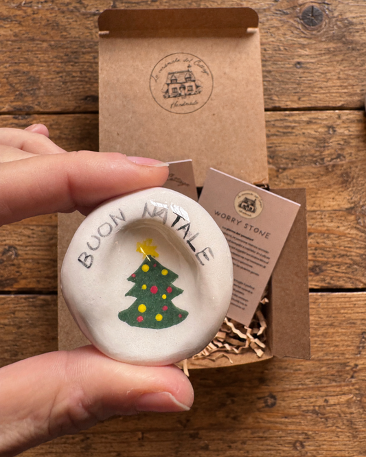 Worry Stone - Buon Natale