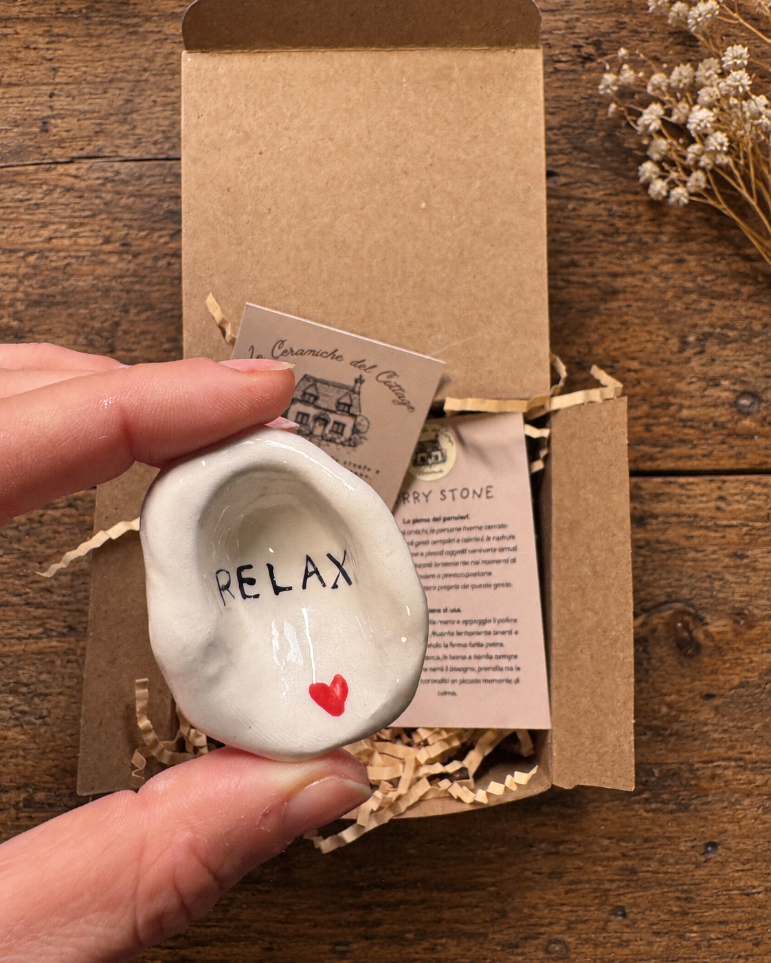 Worry Stone - Relax cuore 07
