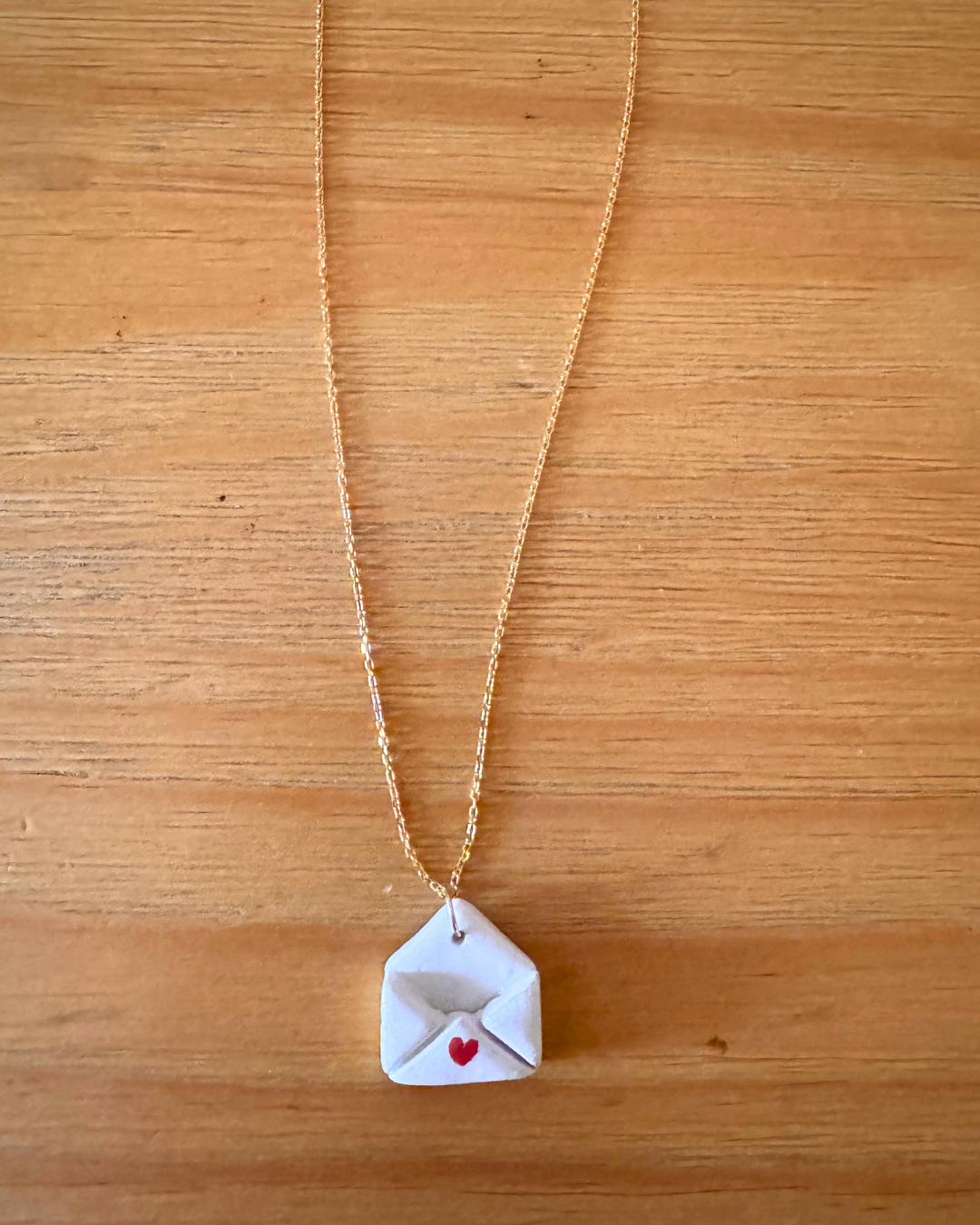 Collana dorata — Un messaggio per te