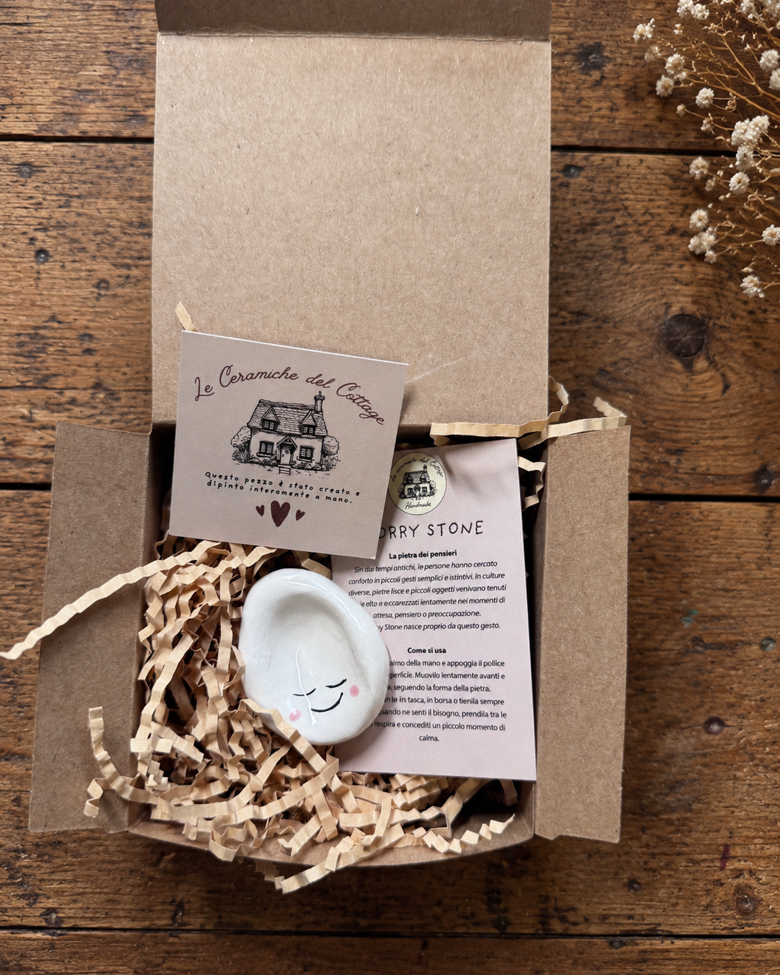 Worry Stone - Faccina dolce sorriso