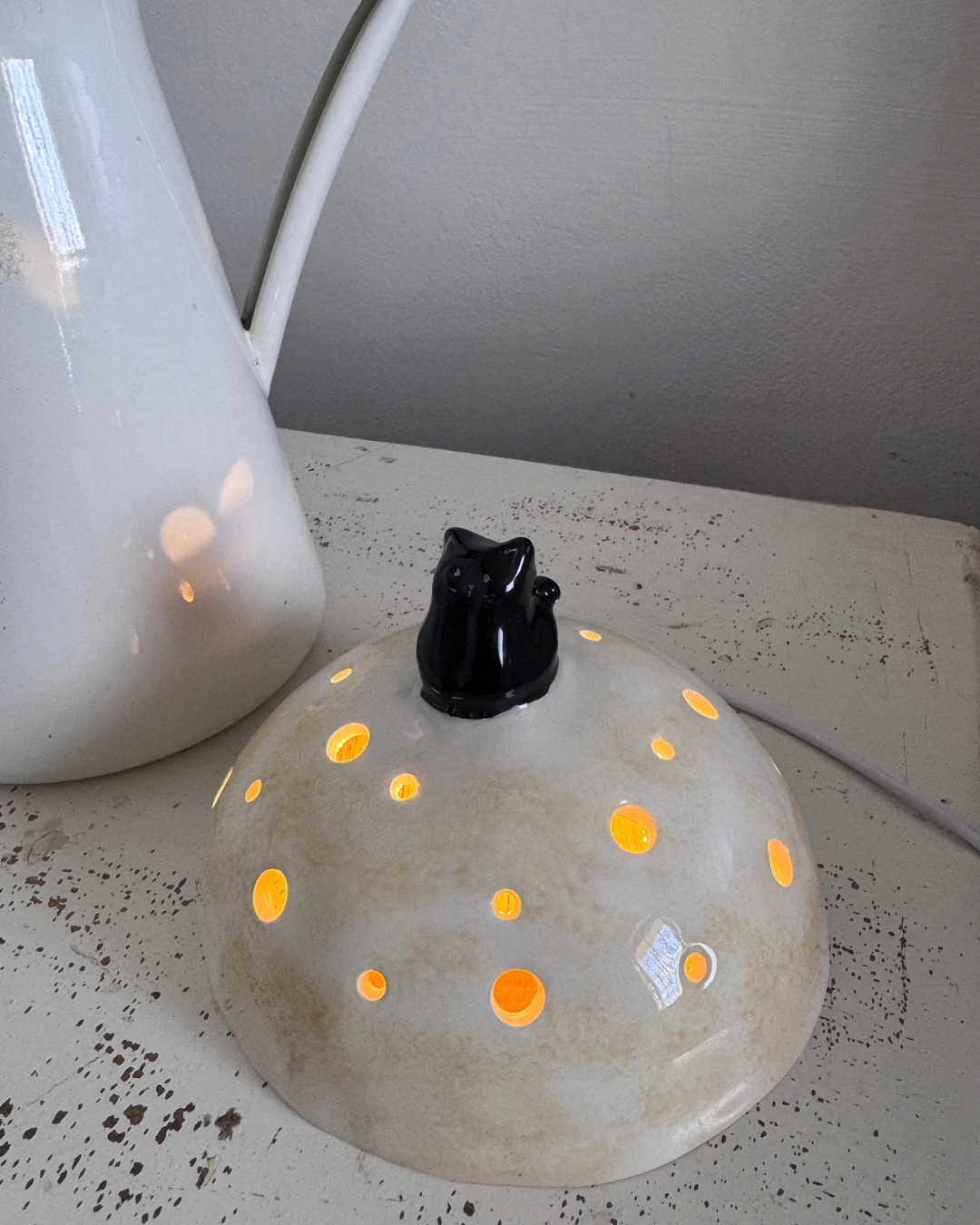 Lampada - Il gattino nero