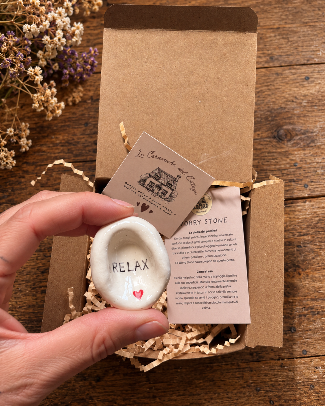Worry Stone - Relax cuore 07