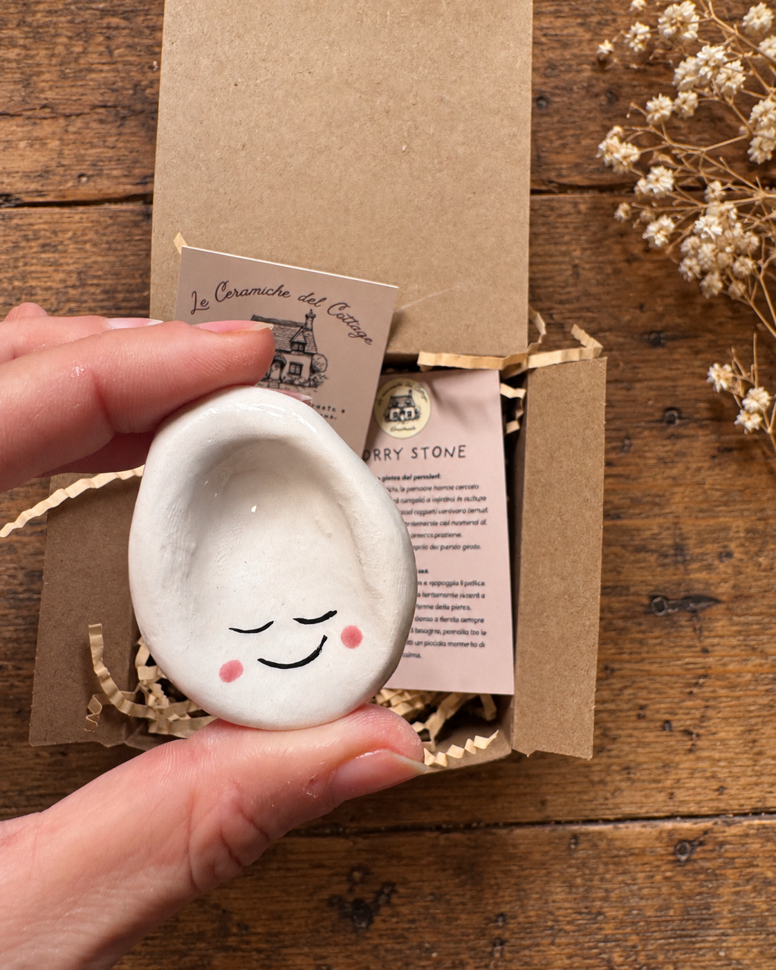Worry Stone - Faccina dolce sorriso
